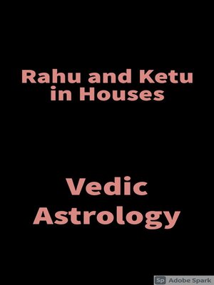 cover image of Rahu and Ketu in Houses